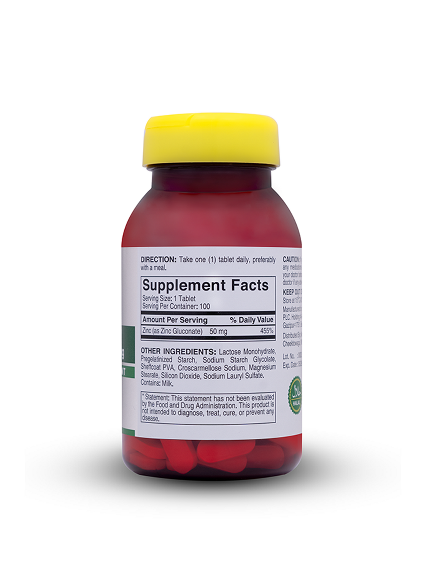 Zinc 50 mg