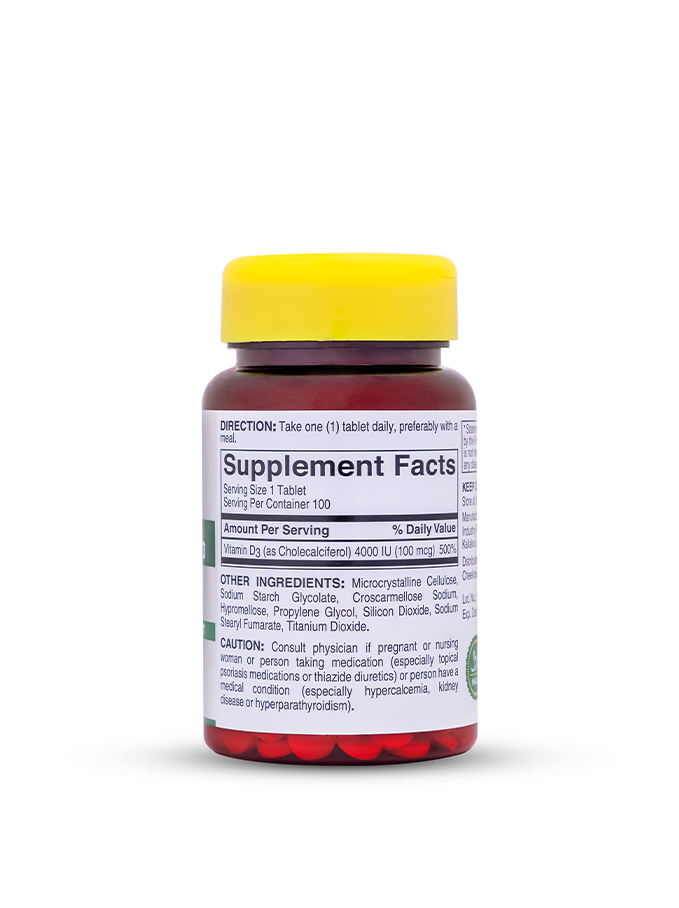 Vitamin D3 4000 IU