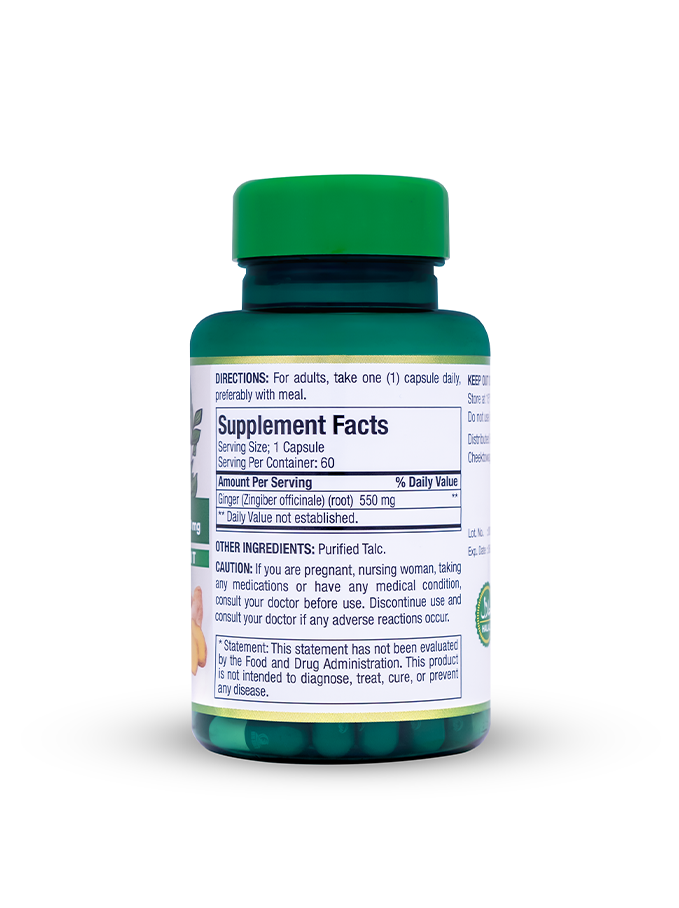 Ginger Root 550 mg